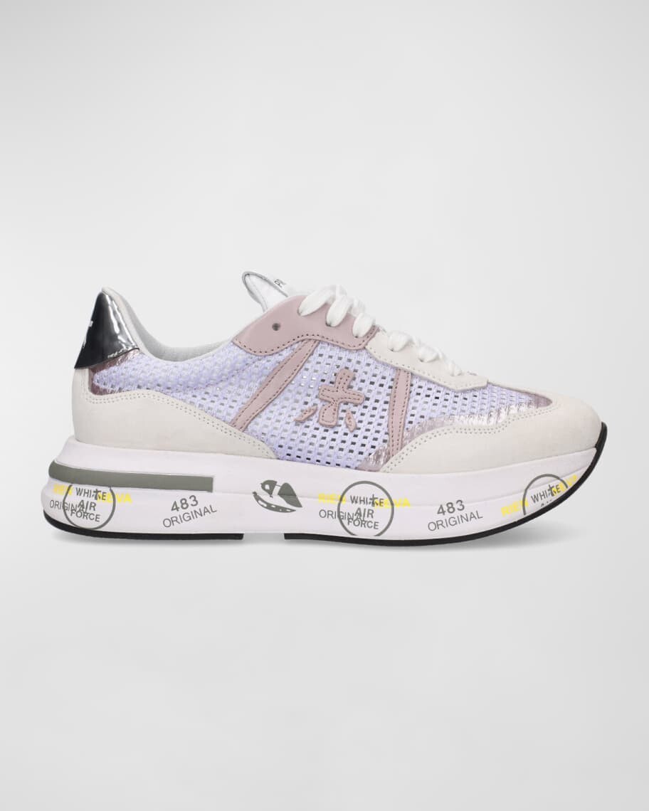 

Кроссовки Cassie Mixed Media Trainer Premiata