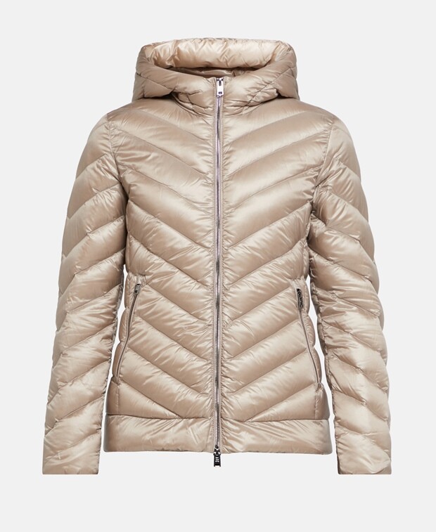

Пуховик Woolrich, серо-коричневый