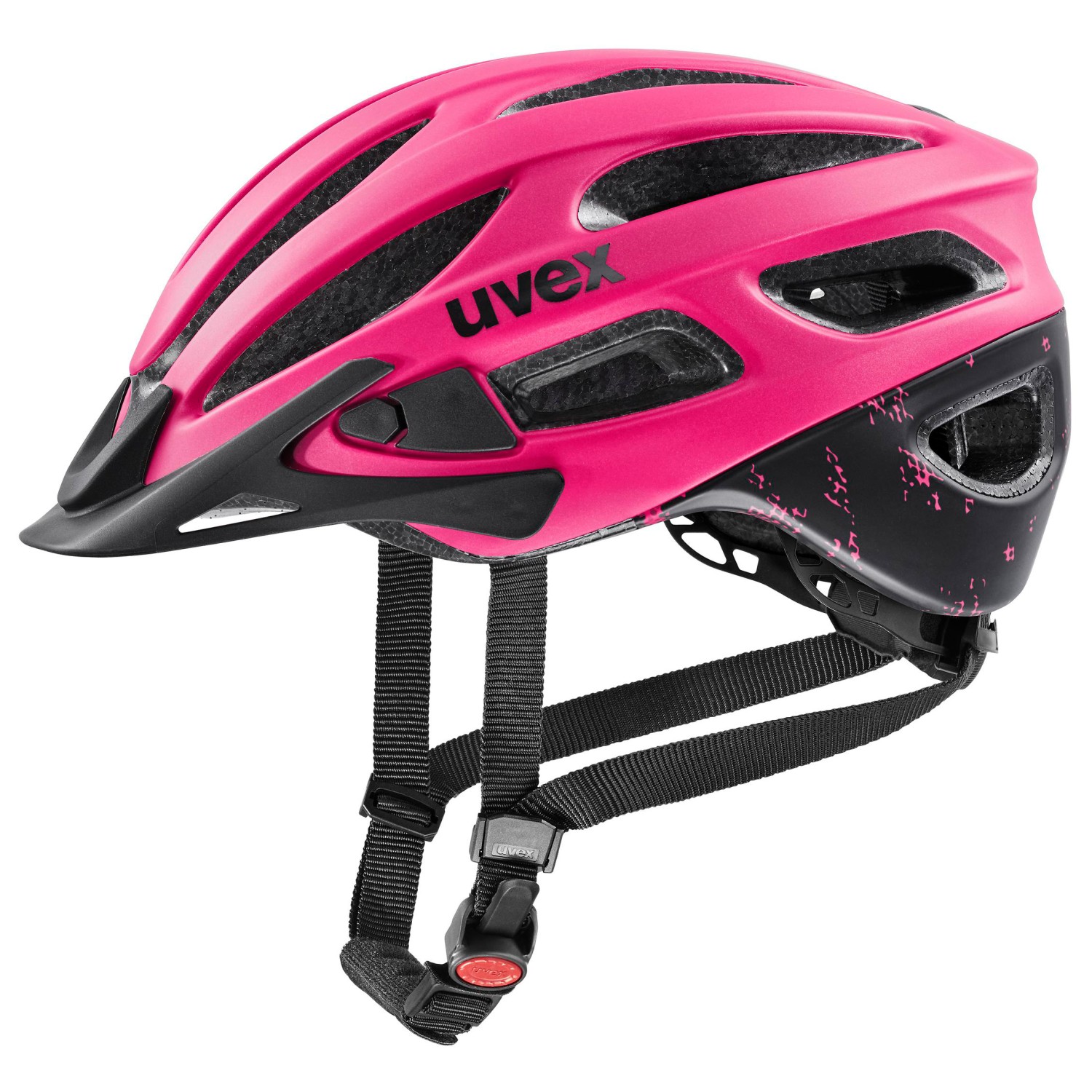 шлем велосипедный uvex i vo cc серый Велосипедный шлем Uvex True CC, цвет Euphoria/Black Matt