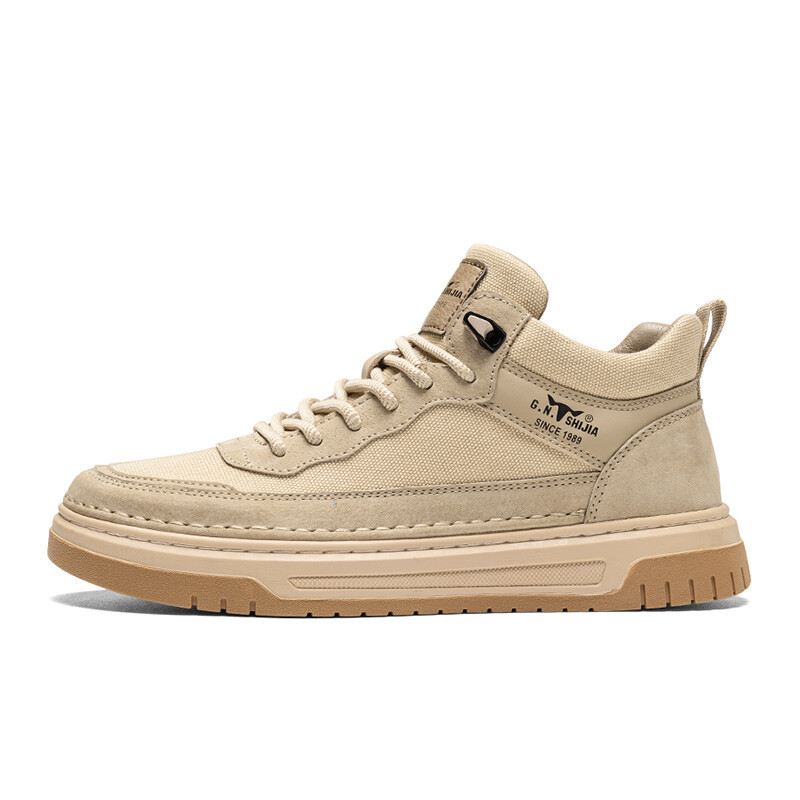 

Кроссовки G.N.SHIJIA Skateboarding Shoes Men High-top, черный