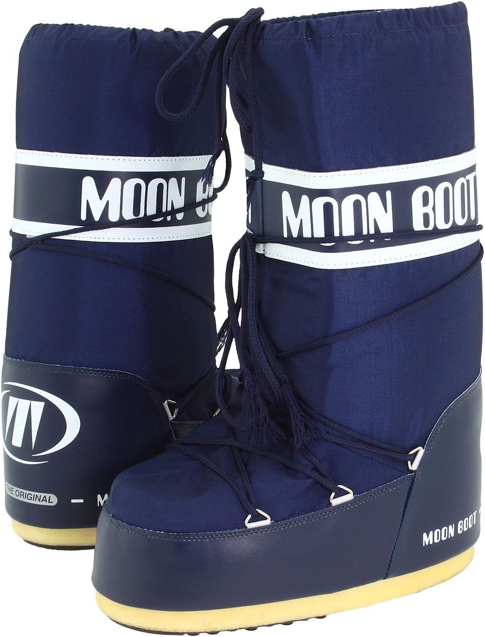 цена Зимние ботинки Moon Boot Nylon MOON BOOT, синий