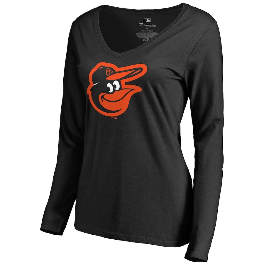 

Футболка с длинным рукавом Fanatics Branded Baltimore Orioles, черный