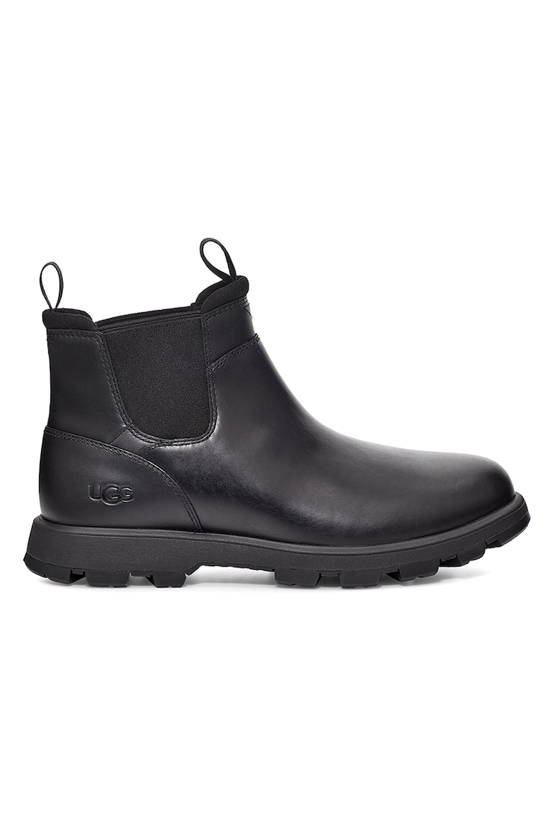 Hillmont Chelsea непромокаемые кожаные ботинки Ugg, черный