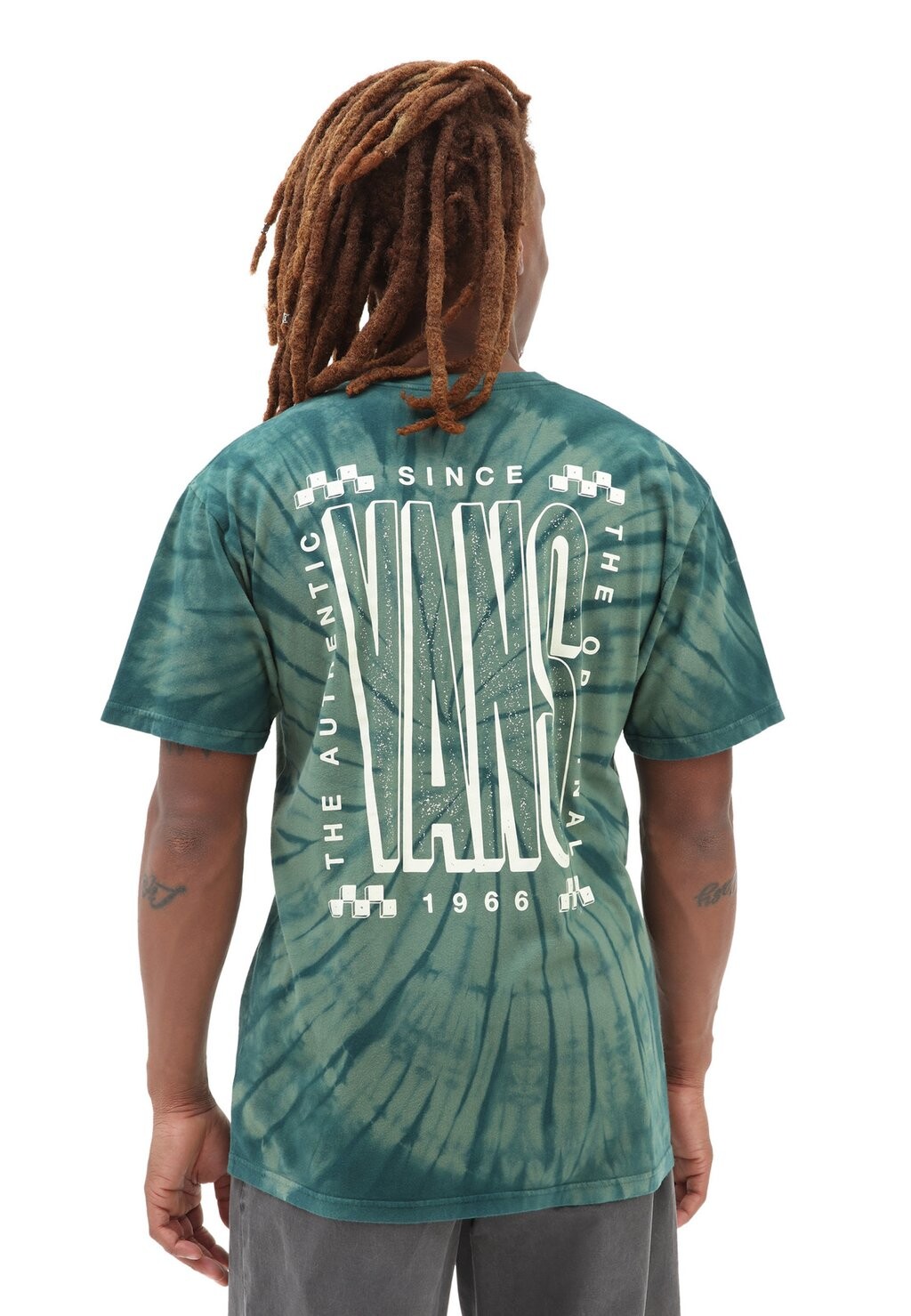 

Футболка с принтом Vans, зеленый