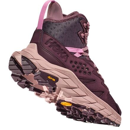 

Походные кроссовки Anacapa Breeze Mid женские HOKA, цвет Raisin/Pale Mauve