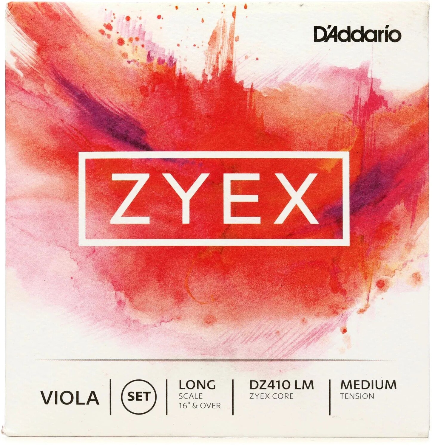 

D'Addario DZ410 Zyex Набор струн для альта - длинная мензура