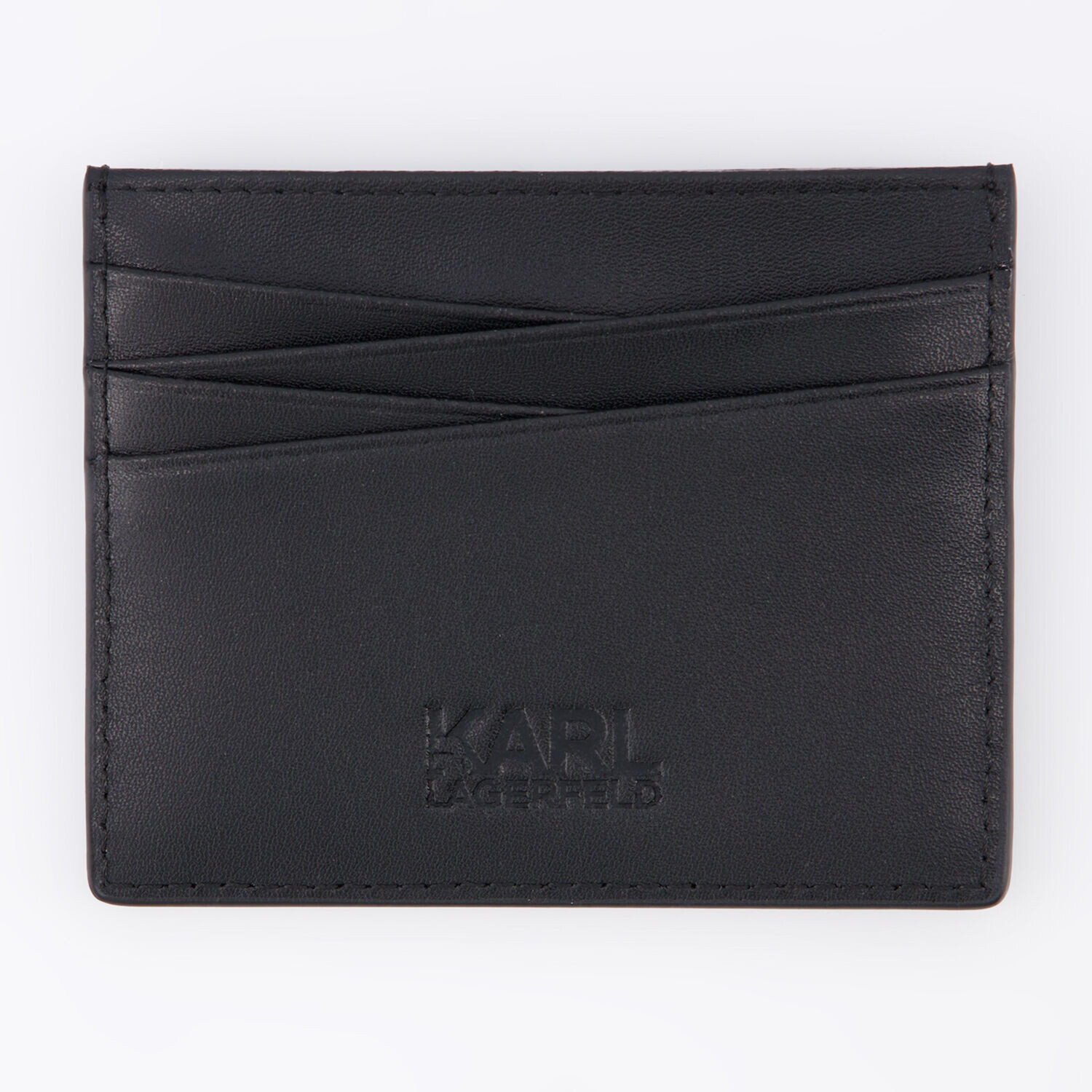 

Визитница из черной кожи Karl Lagerfeld