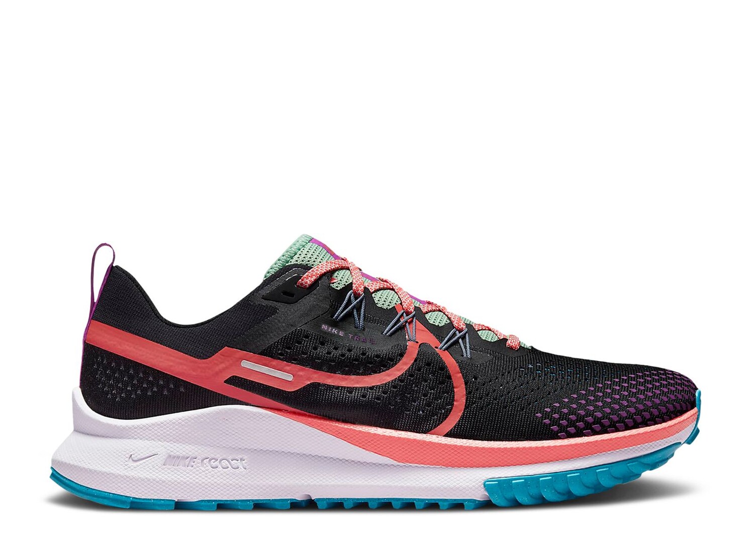 

Кроссовки Nike React Pegasus Trail 4 'Black Magic Ember', черный