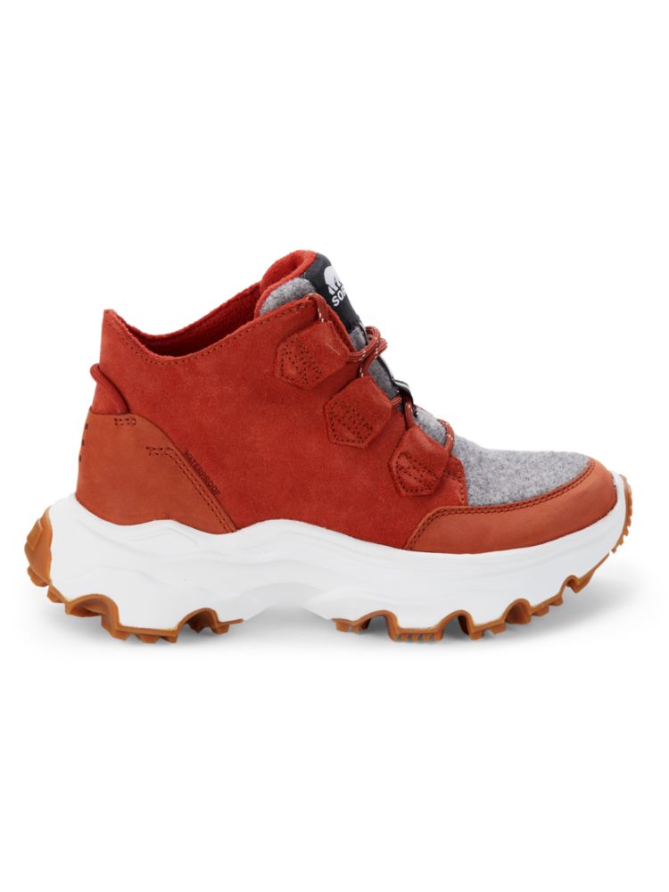 Замшевые водонепроницаемые ботинки Kinetic Breakthru Sorel, цвет Warp Red цена и фото