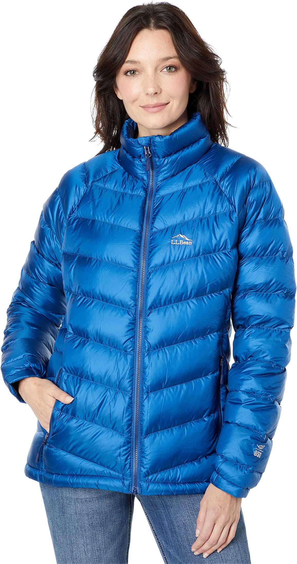 

Куртка L.L.Bean Ultralight 850 Down Jacket, цвет Ocean Blue