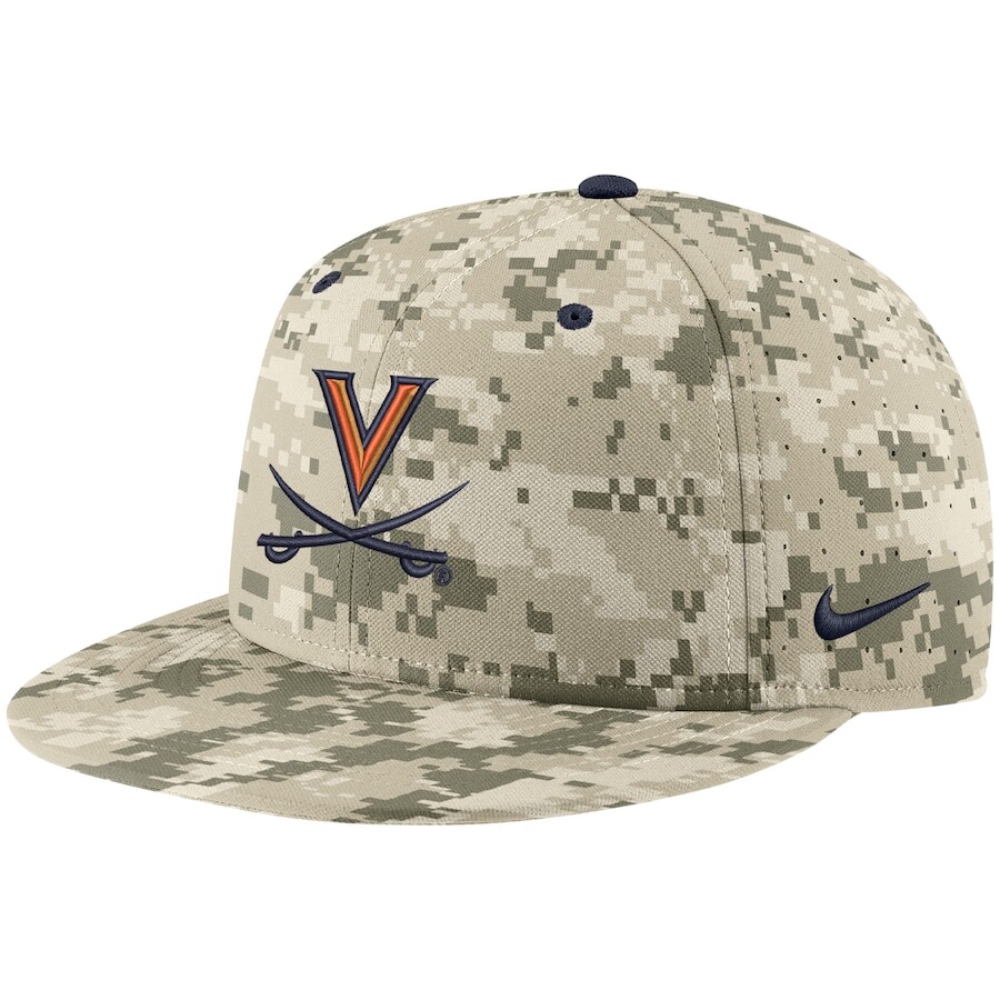 

Бейсболка Nike Virginia Cavaliers, камуфляж