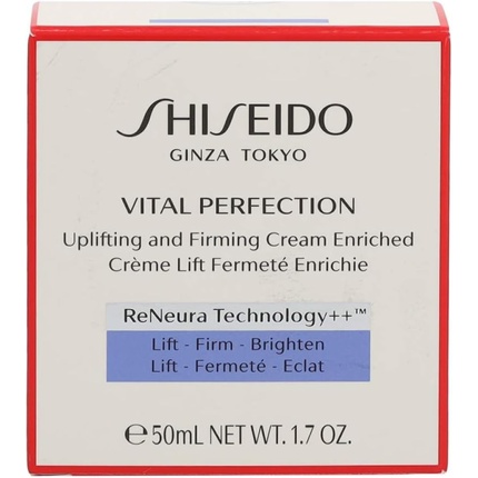 Vital Perfection Подтягивающий и укрепляющий крем, обогащенный 50 мл, Shiseido
