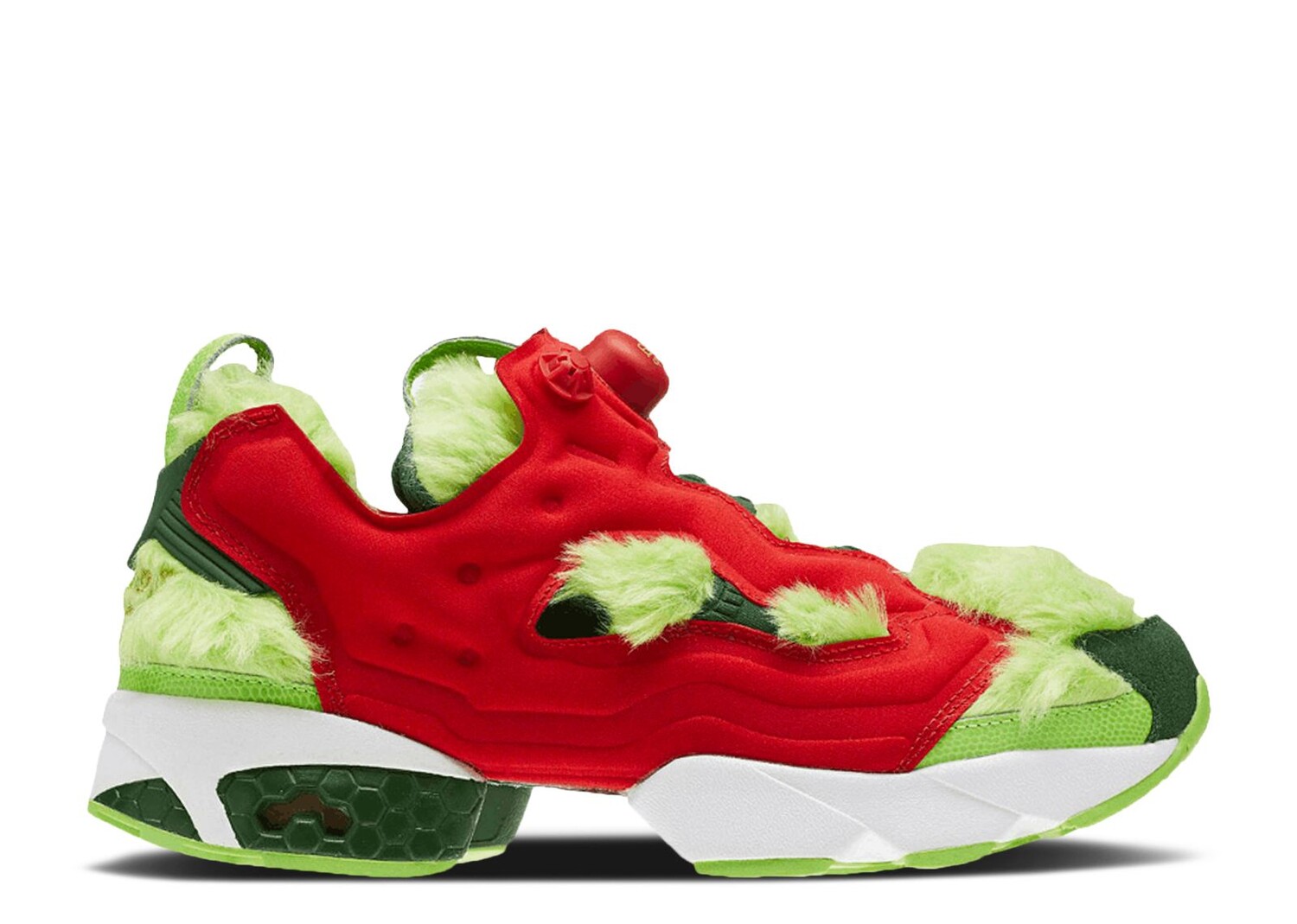 

Кроссовки Reebok Instapump Fury Cv 'Grinch', зеленый