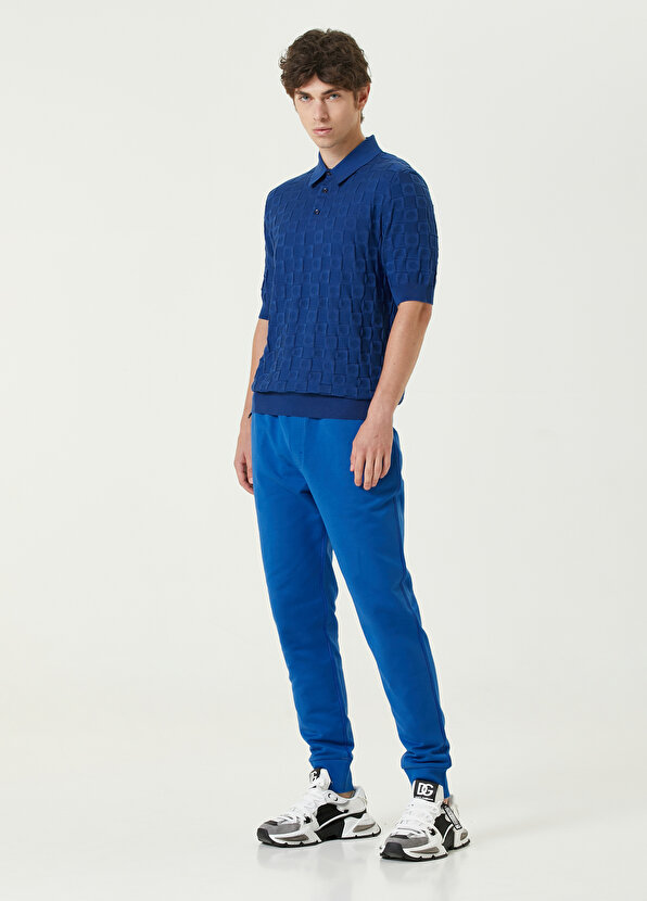 Синие спортивные штаны Dolce&Gabbana