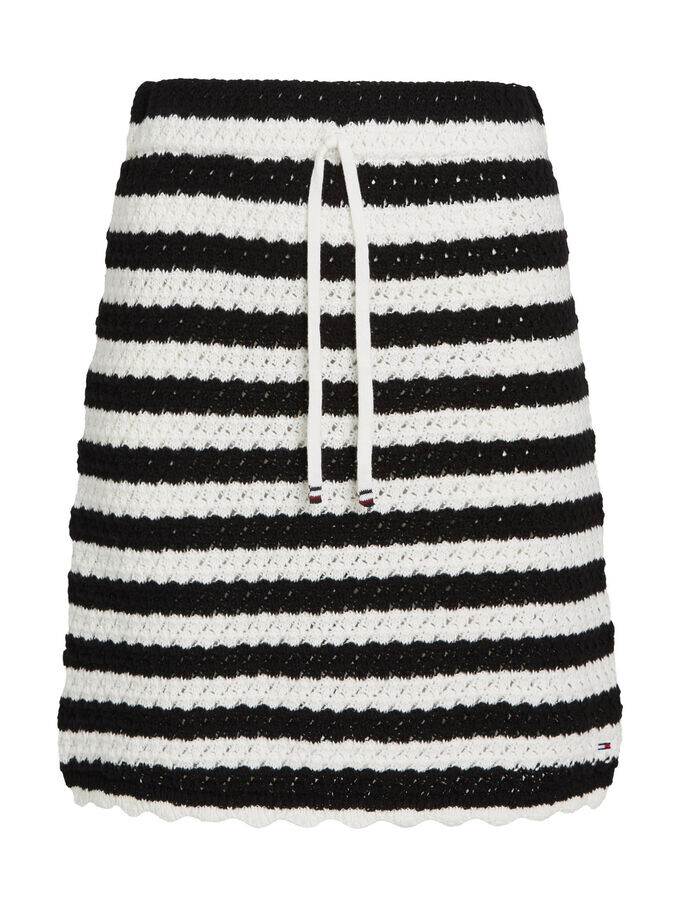 

Мини-Юбка крючком Tommy Jeans, черный