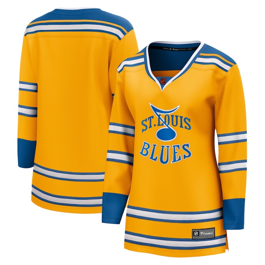 

Джерси Fanatics Branded St Louis Blues, желтый