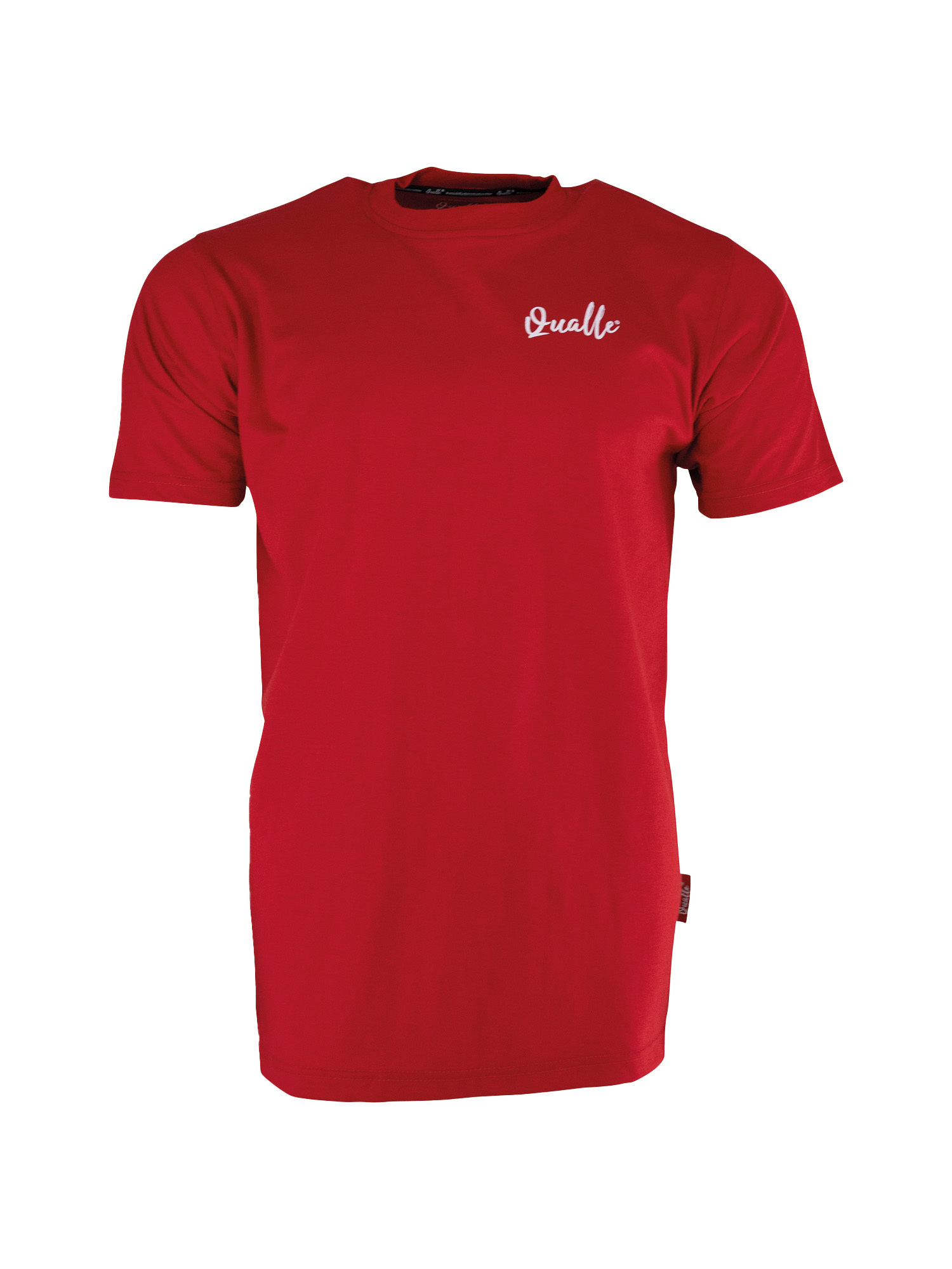 Футболка Qualle Baumwoll Streetwear Respekt, красный