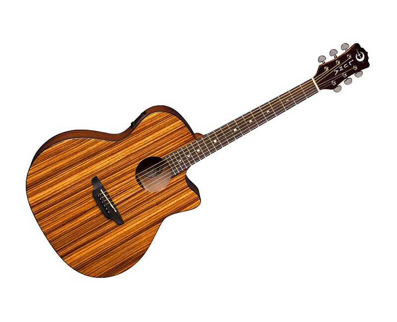 

Акустическая гитара Luna Gypsy Exotic Zebrawood Acoustic/Electric Guitar - Gloss Natural