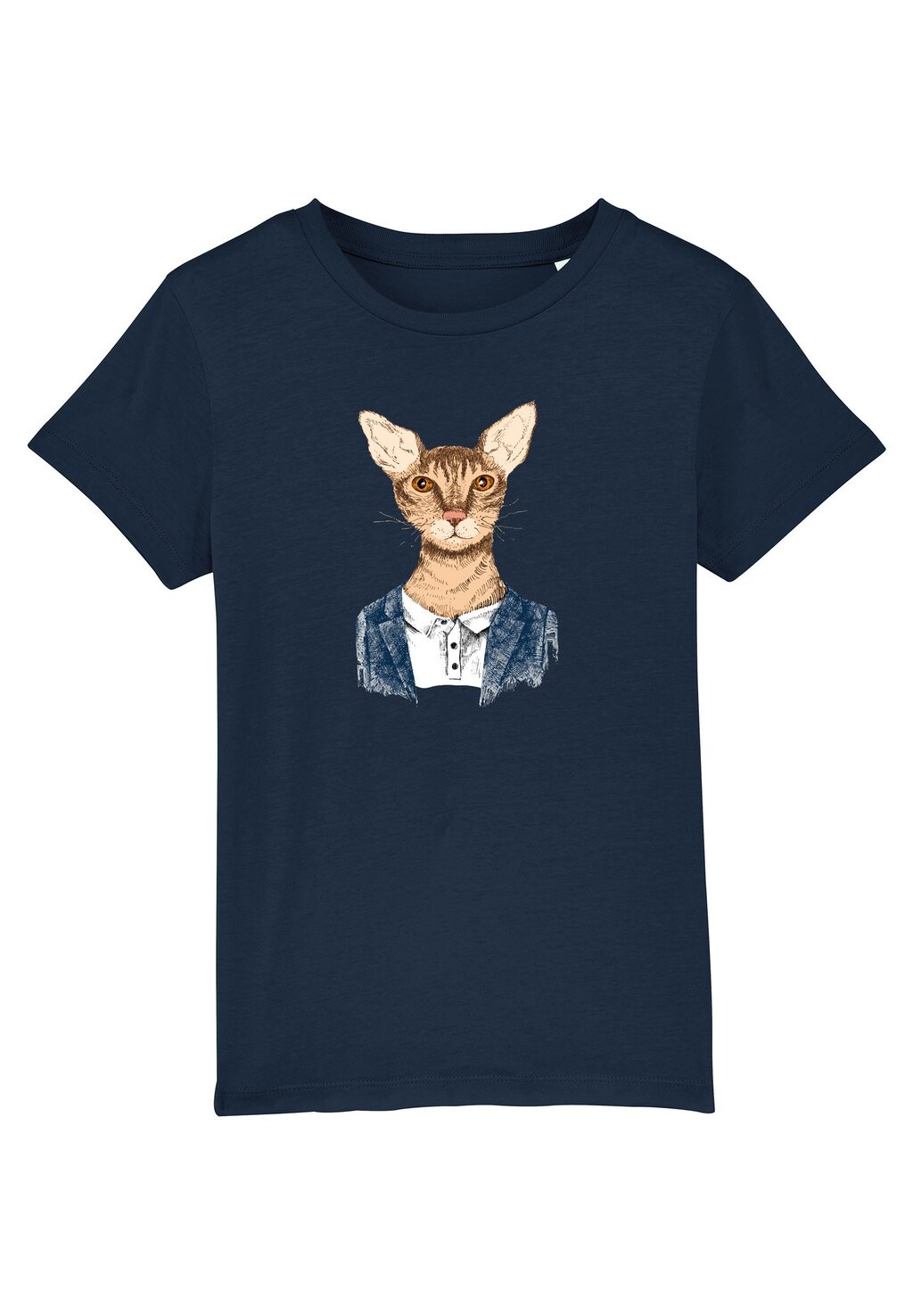 

Футболка с принтом KATZE Watapparel, цвет french navy