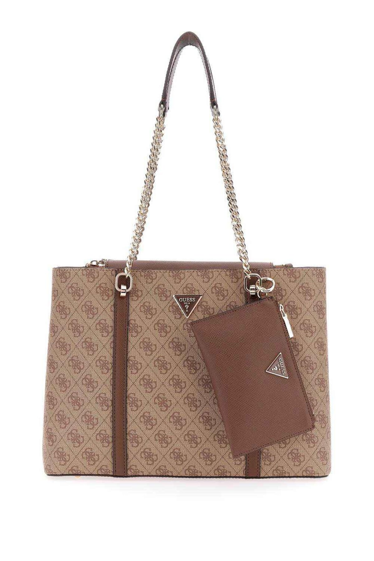 цена Женская сумка через плечо Eco Brenton HWESG896823-LGW Guess, коричневый