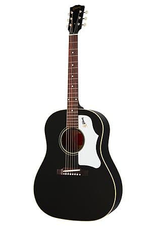Акустическая гитара Gibson 60s J45 Original Acoustic Adjustable Saddle Ebony with Case