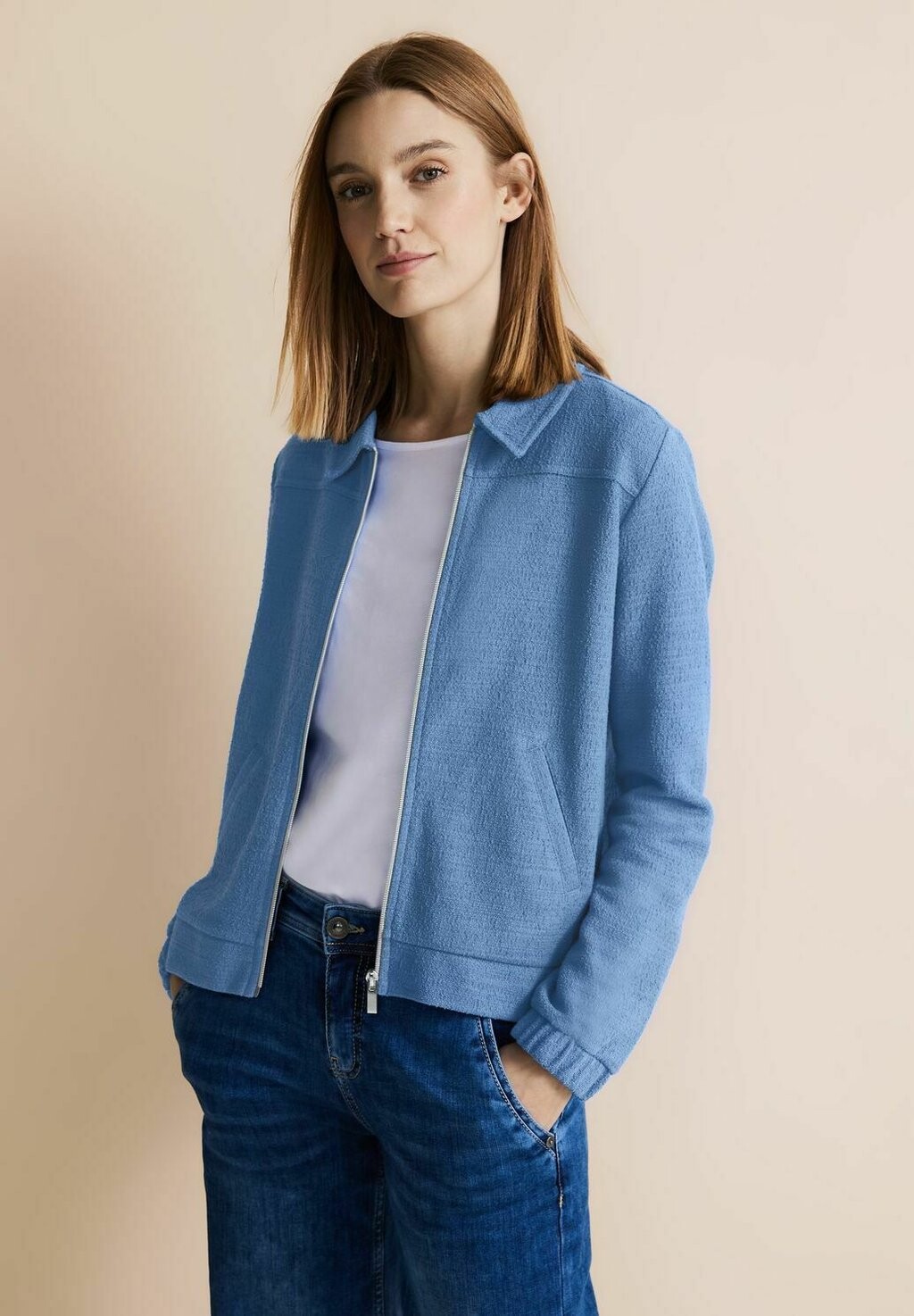 

Легкая куртка STRUKTUR SHIRTJACKE Street One, цвет blau