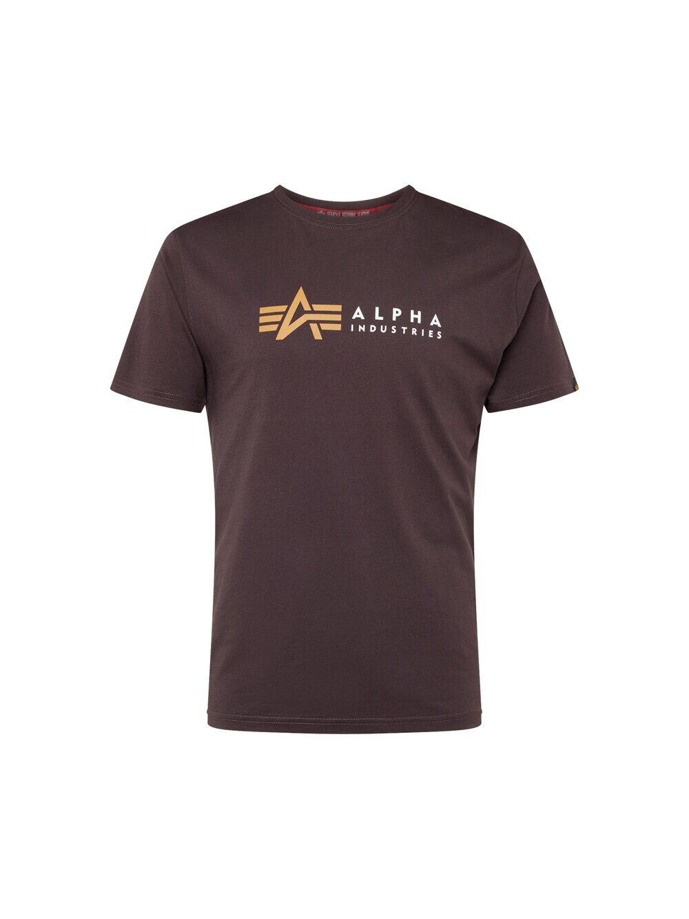 

Футболка Alpha Industries, коричневый