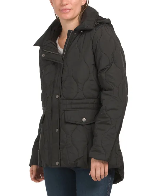 

Уютная куртка-подкладка Onion Quilt Lucky Brand, черный
