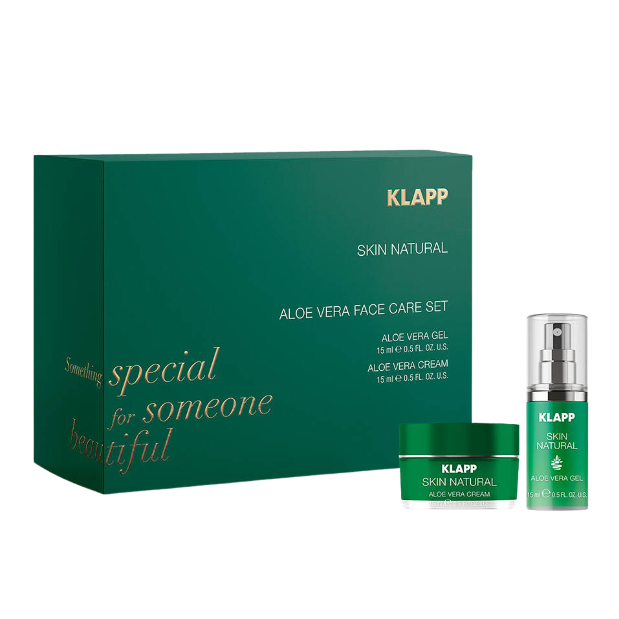 Набор: гель алоэ Klapp Skin Natural, 15 мл seacare масло для тела с экстрактом алоэ вера и натуральными маслами для всех типов кожи 250 мл