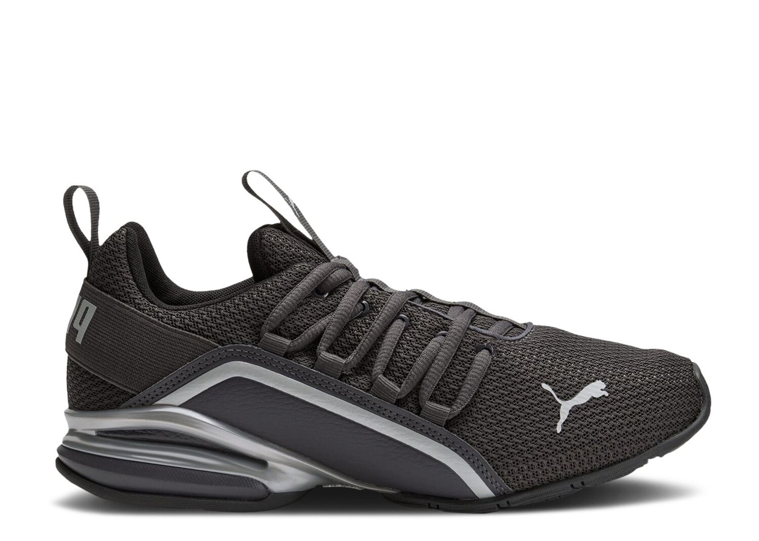 

Кроссовки Puma Wmns Axelion Metallic 'Asphalt Silver', черный