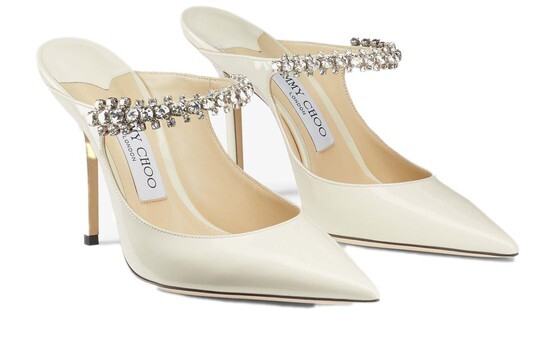 

Туфли-мофели Bing 100 из лакированной кожи Jimmy Choo