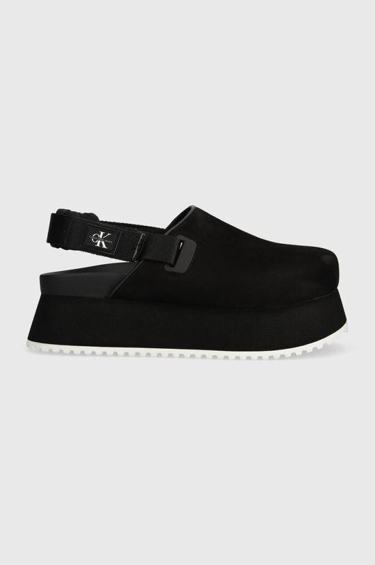 

Шлепанцы SLING CLOSE TOE FLATFORM, кстати Calvin Klein Jeans, черный