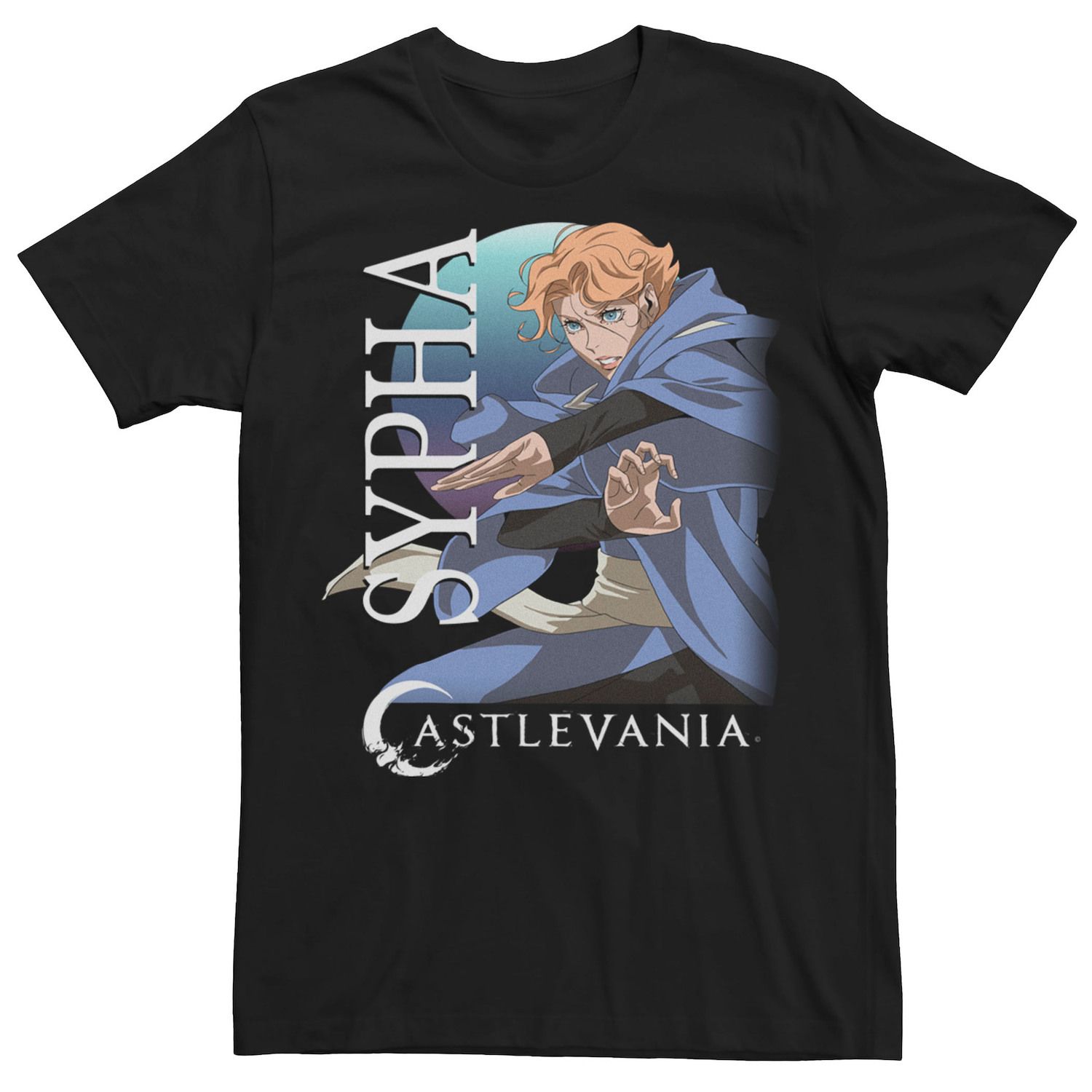 Мужская футболка с портретом Netflix Castlevania Sypha Licensed Character цена и фото