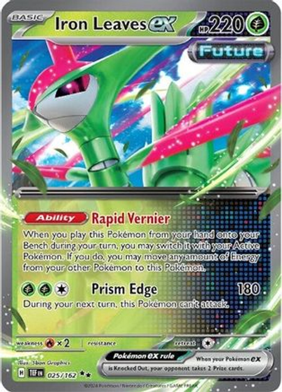

Карточная игра Iron Leaves ex 25 - SV05 Temporal Forces Holofoil