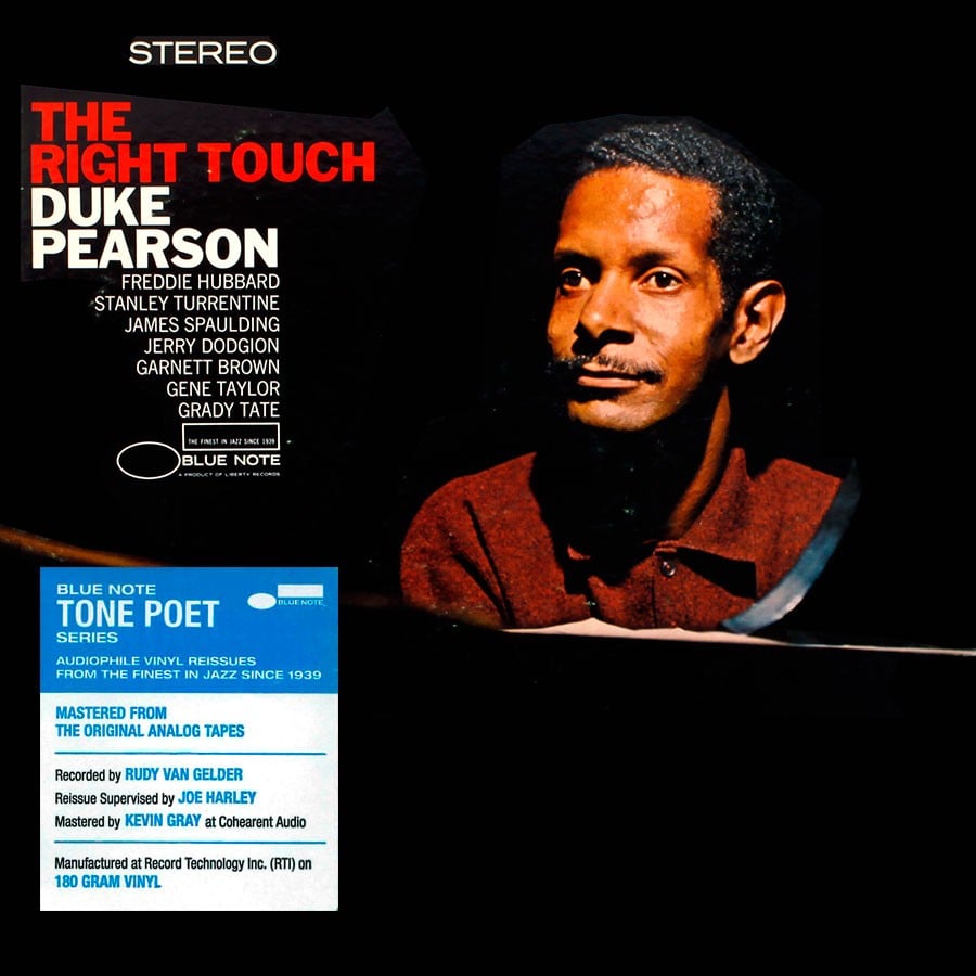 

Виниловая пластинка DUKE PEARSON - THE RIGHT TOUCH LP (BLUE NOTE TONE POET SERIES)