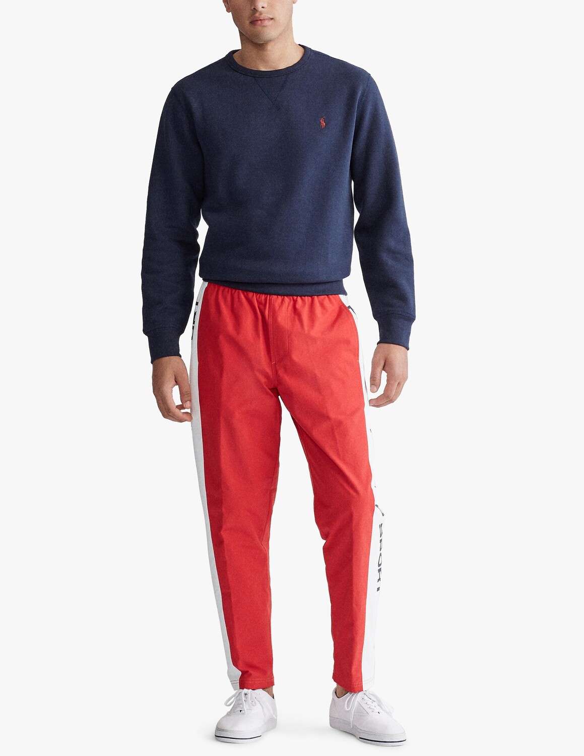 

Хлопковая толстовка с мини-логотипом Ralph Lauren, цвет Cruise Navy