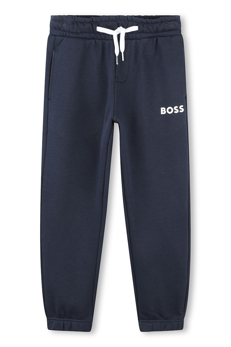 

Спортивные брюки с логотипом Boss Kidswear, синий