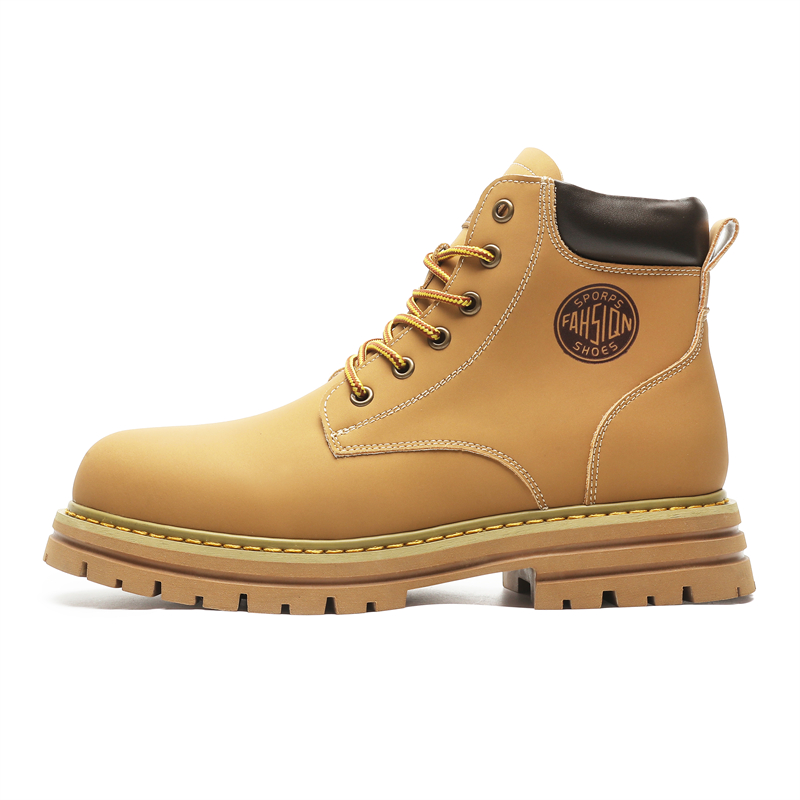 

Мужские ботинки Cahhrrn X Martin Boot Men Beige City Camel