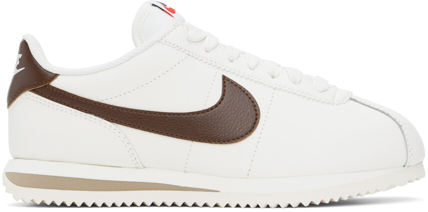 

Кремового цвета кроссовки Cortez Nike