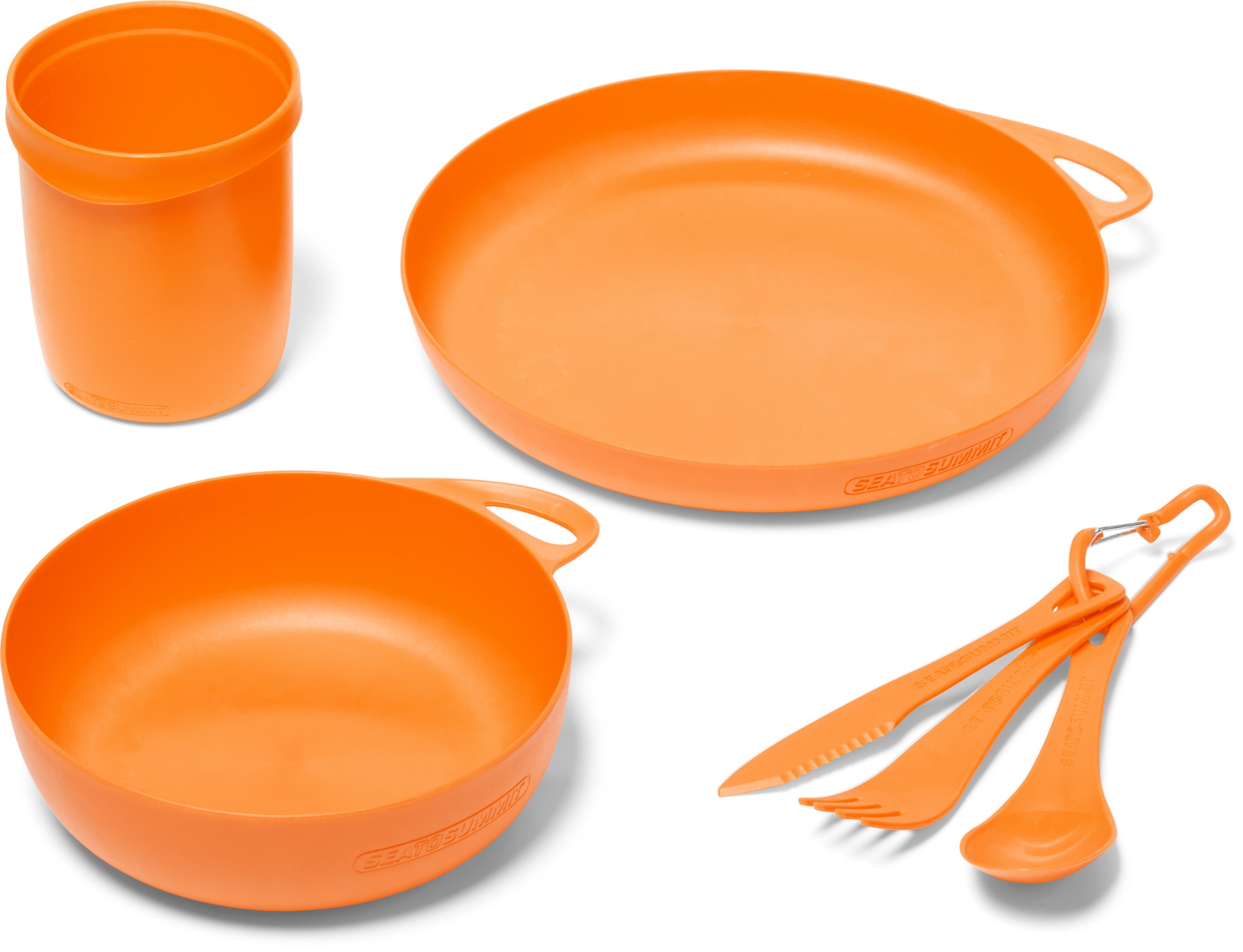 Лагерный комплект «Дельта» Sea to Summit, оранжевый набор походной посуды для пикника дорожный 7 12 предметов ворсма