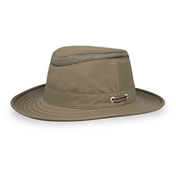 шляпа norfin с защитой от насекомых из нейлона Кепка Tilley Airflo Medium Brim Hat, оливковый