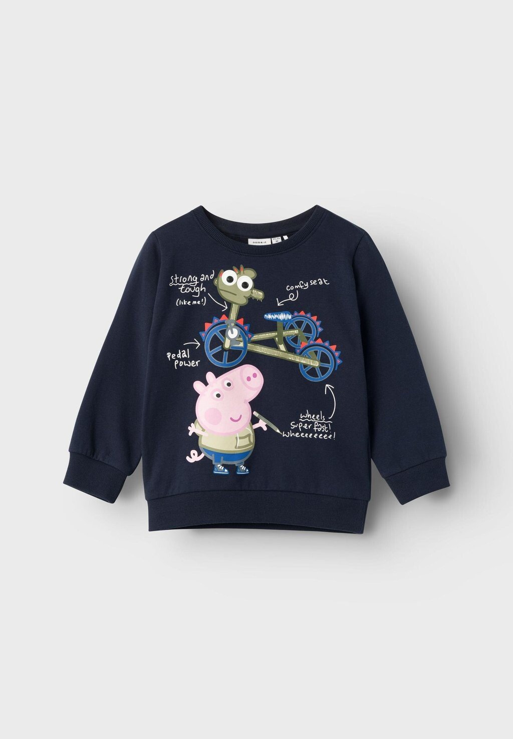 

Толстовка NMMASIMI PEPPA PIG UNISEX Name it, цвет dark sapphire