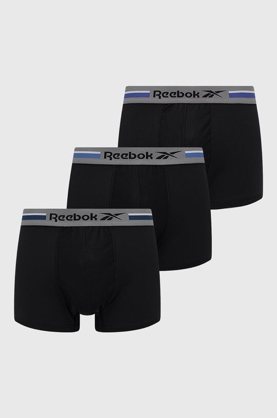 

Боксеры (3 пары) Reebok, черный
