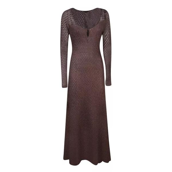 

Платье crochet dress Tom Ford, коричневый