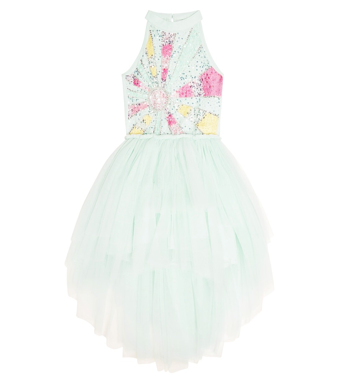 

Платье из тюля Miami Sunrise из коллаборации с Barbie Tutu Du Monde, зеленый