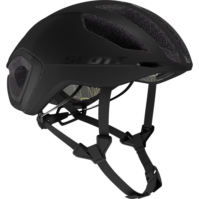 шлем велосипедный scott supra ce серебристый 2020 размер 54 61 Велосипедный шлем Cadence Plus CE Scott, черный