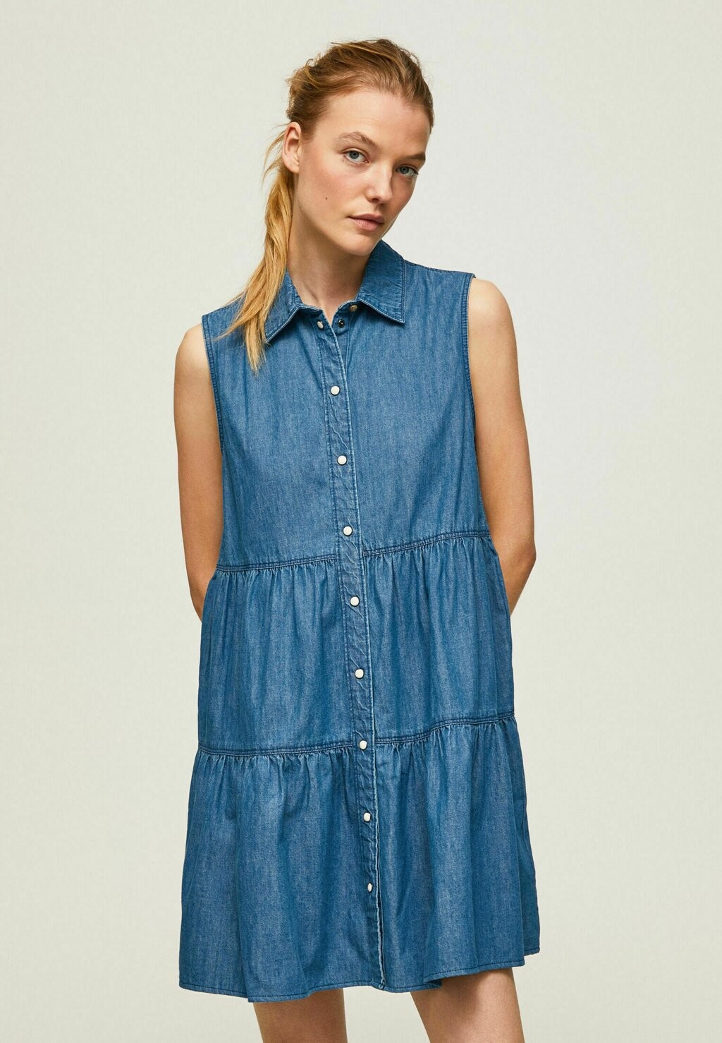 

Джинсовое платье Pepe Jeans, синий