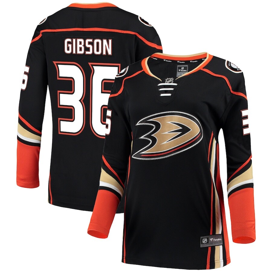 

Джерси Fanatics Branded Anaheim Ducks, черный
