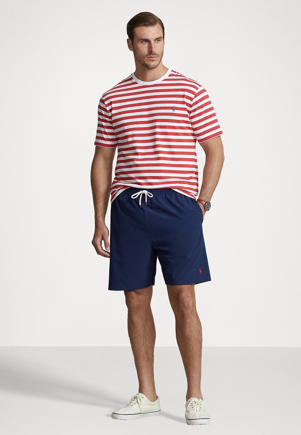 

Шорты для плавания TRAVELER TRUNK Polo Ralph Lauren Big & Tall, темно-синий Ньюпорт