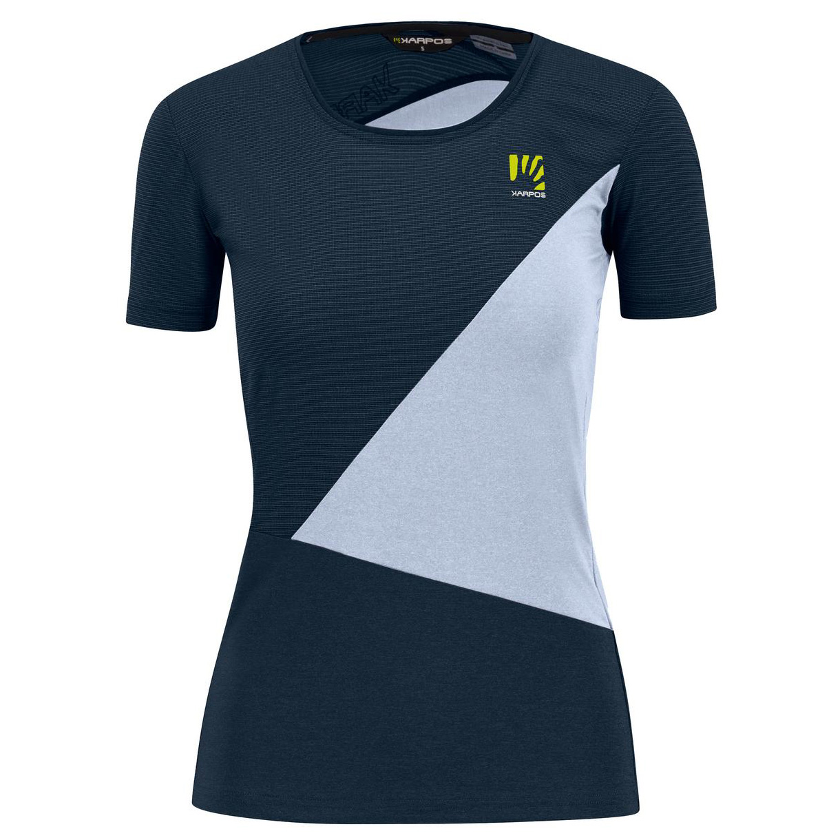 Беговая рубашка Karpos Women's Nuvolau Jersey, цвет Halogen Blue/Outer Space